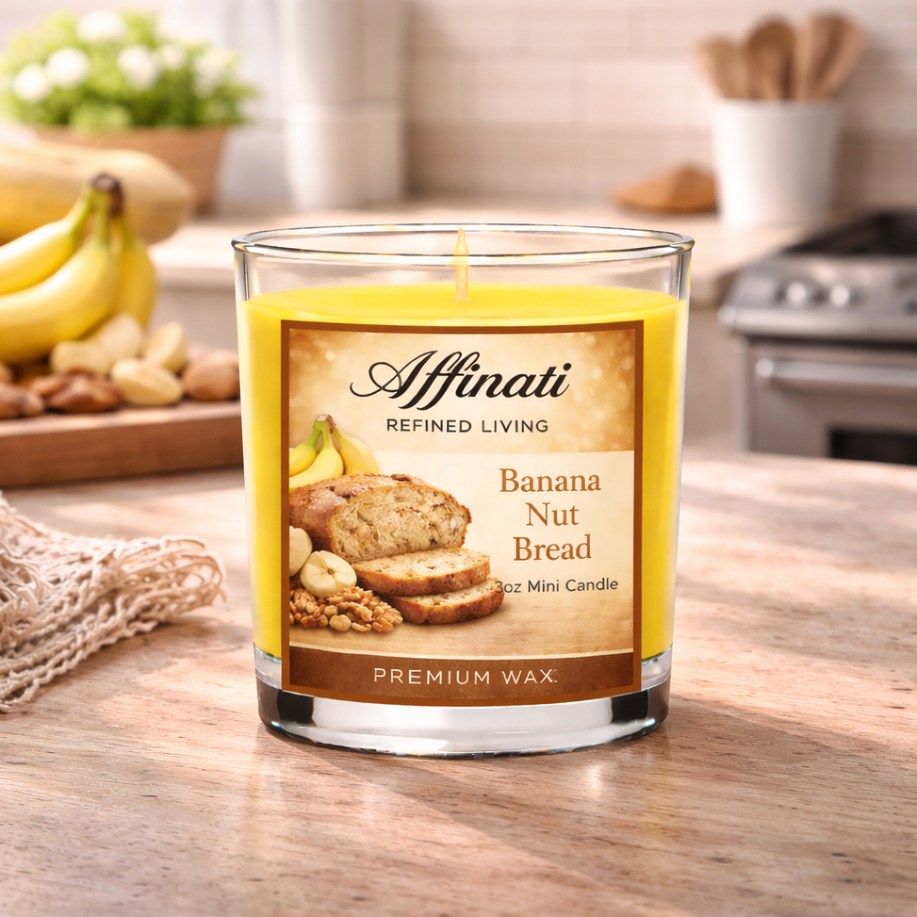 Banana Nut Bread Mini Candle