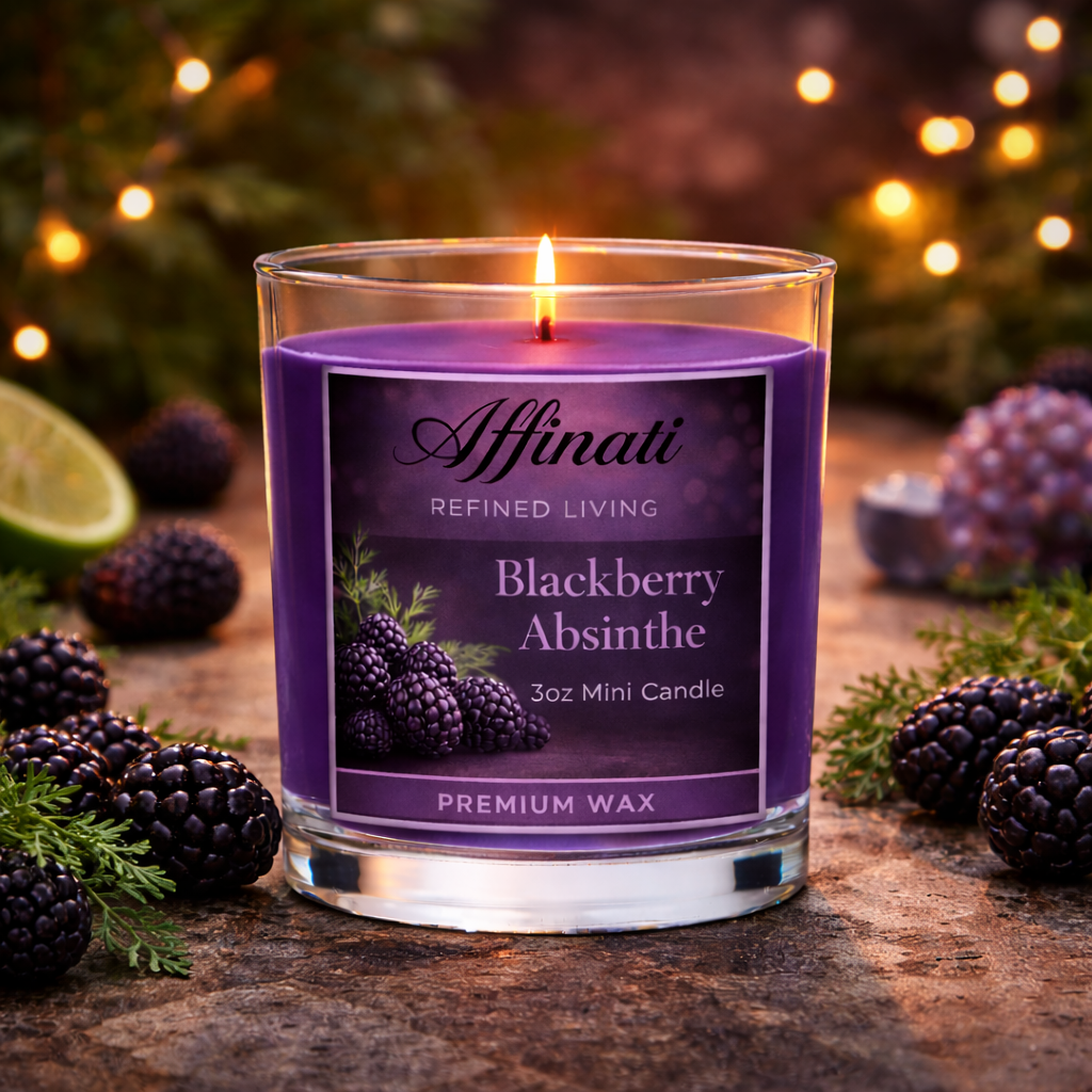 Blackberry Absinthe Mini Candle