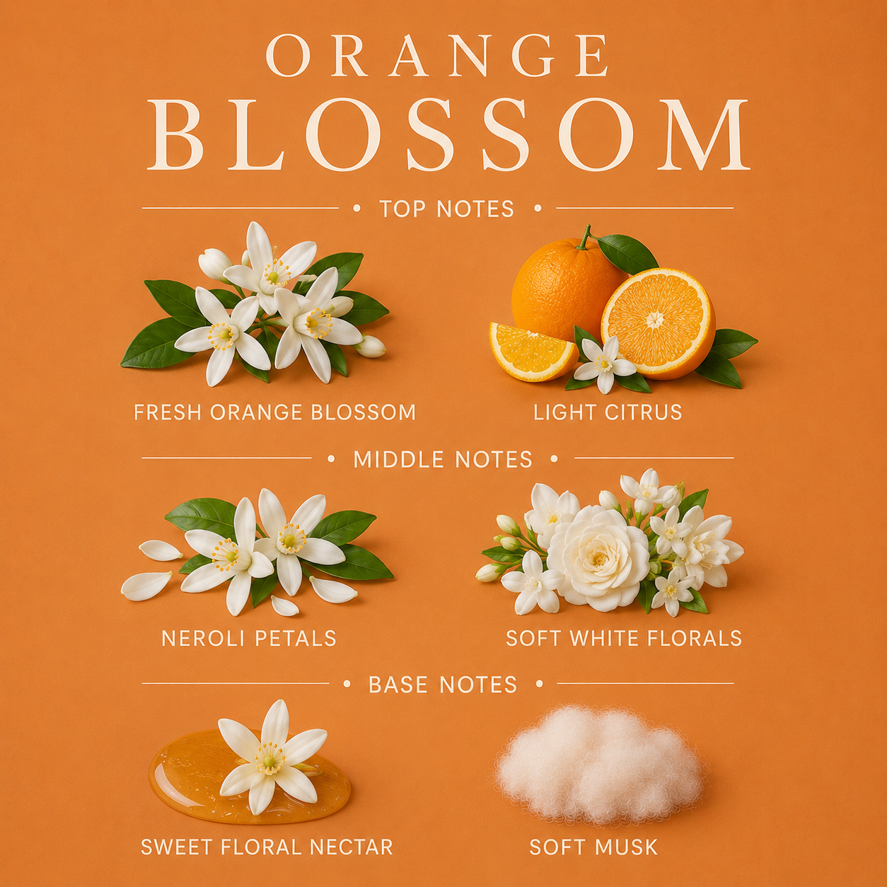 Orange Blossom Mini Candle
