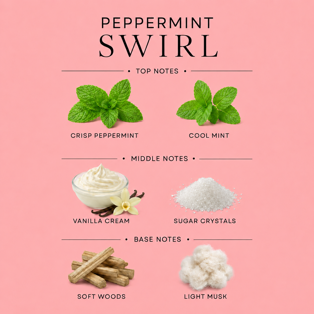 Peppermint Swirl Mini Candle