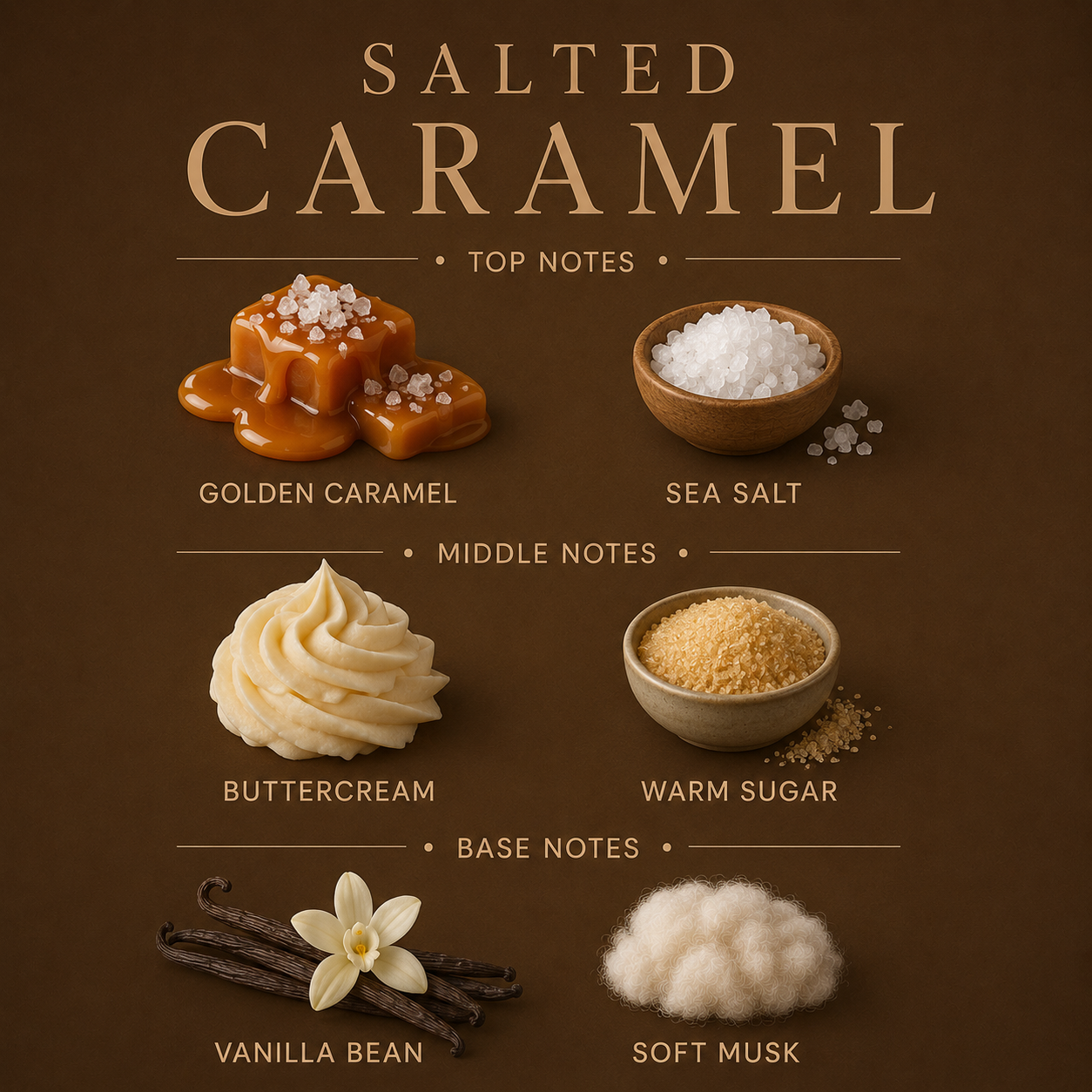 Salted Caramel Mini Candle